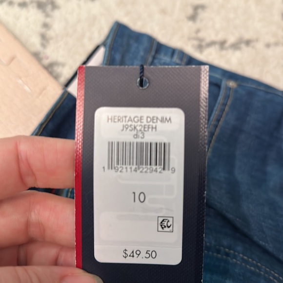 Tommy Hilfiger Blue denim. Size 10 - Picture 3 of 3